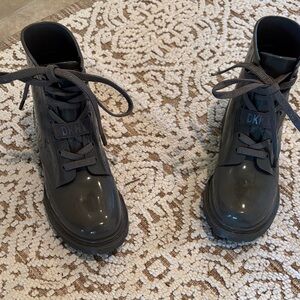 DKNY Glossy Dark Green Rubber.